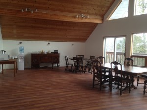 Dining Area 2nd floor at the Inn