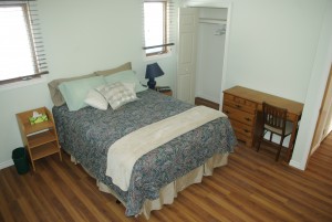 Room #2 at Warbler's Roost Country Inn includes Queen size bed, desk and table
